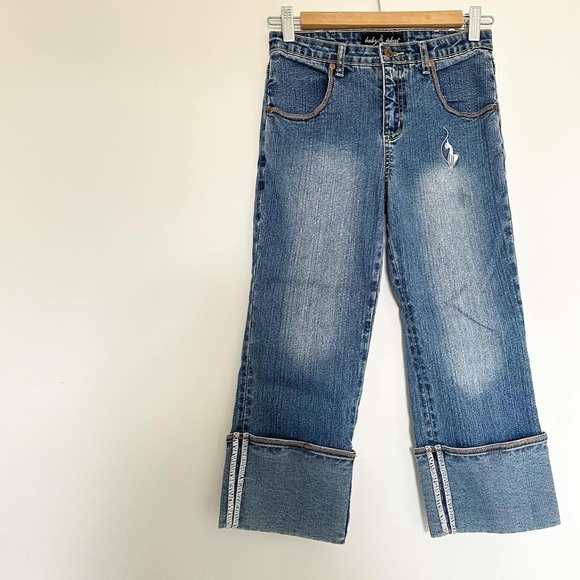 Y2K denim capri by Baby Phat - Picture 3 of 5